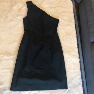 Black one shoulder J.Crew dress size 4